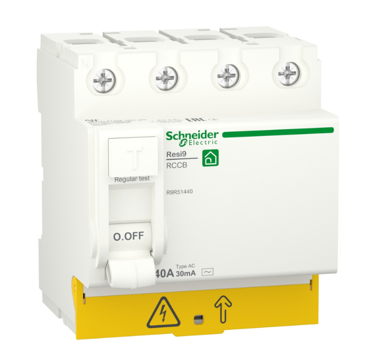 Устройство защитного отключения  4П  40А 30мА тип AC Schneider Electric RESI9  R9R51440
