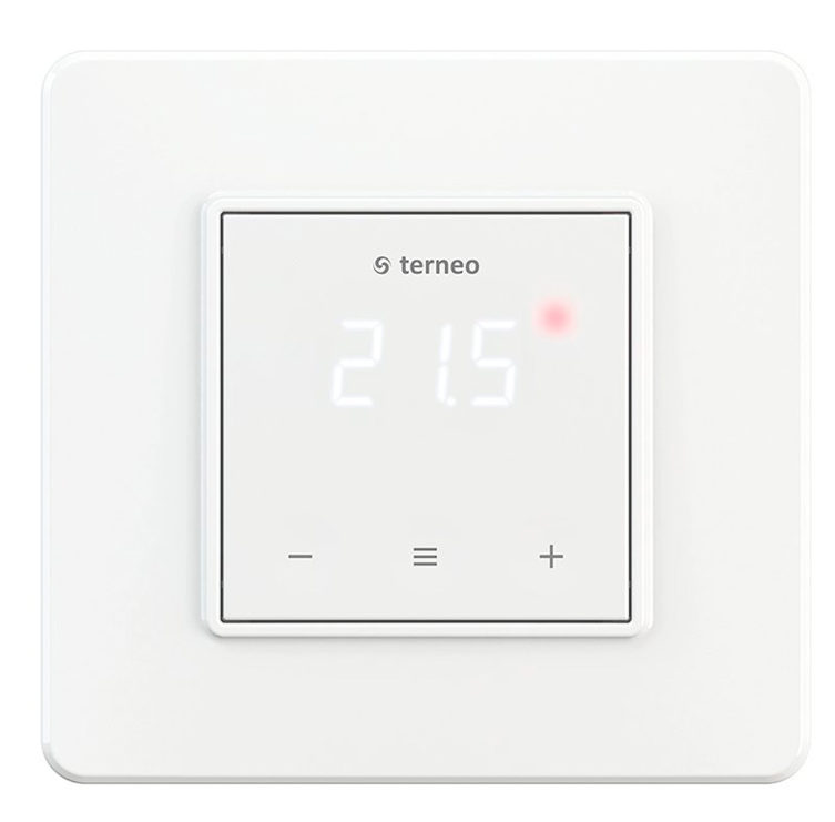 Терморегулятор Terneo S, для управления обогревом теплого пола, датчик в комплекте