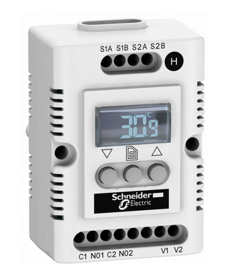 Электронный термостат 24В с двумя контактами Schneider Electric NSYCCOTH30VID