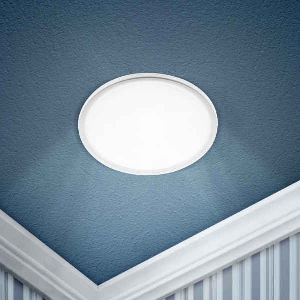Светильник LED 1-18-6K/1  ЭРА LED 1-18-6K/1 Светильник ЭРА светодиодный круглый LED 18W 220V 6500K (