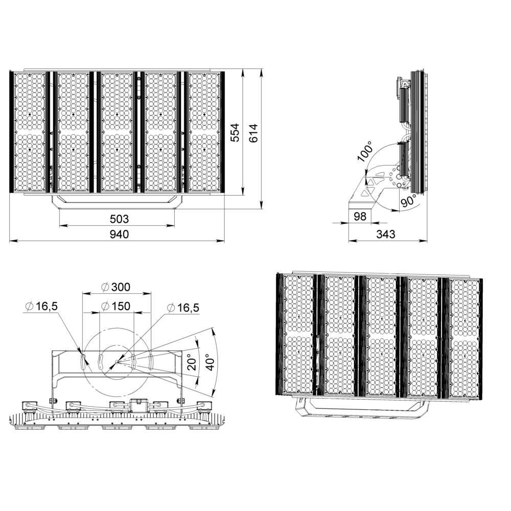 Плазма 2000 L V CRI70 3000К 85° НО