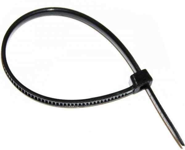 Хомут КСС-А 4,8х200 нейлоновый с УФ защитой черный IN HOME (100шт./упак.)