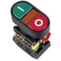 Кнопка APВВ-22N "I-O" d=22мм неон/240В 1з+1р IEK