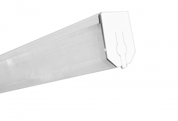 Crystal 136 LED-10 (Матовый рассеиватель) ip20, ухл4, расс. матовый ПС, осн. сталь окр. б.к., 1225х55х75 мм, под LED лампу Ксенон