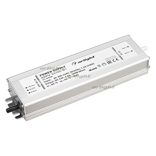 Драйвер Arlight 24V 100Вт IP67 202x56x30 ARPV-24100-B1 (24V, 4,2A, 100W) (ARL, Металл)