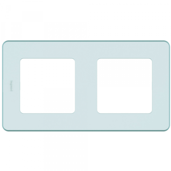 Legrand INSPIRIA Мятный Рамка 2-местная IP20 скрытая установка 673945