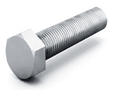 Болт М8х45 полнонарезной БМ845ПНк OSTEC