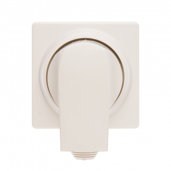 Legrand  Quteo  Белый Розетка 2К+З шторки + вилка 32А, открытая установка 782222