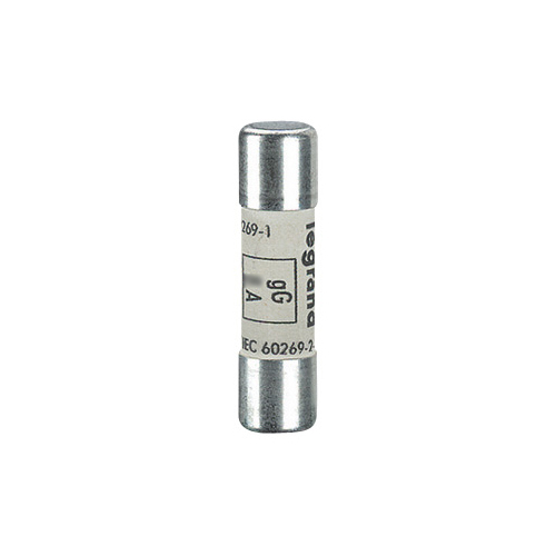 Вставка плавкая Legrand gG 10х38 0,5А 500В без индикатора 10х38 мм 13394