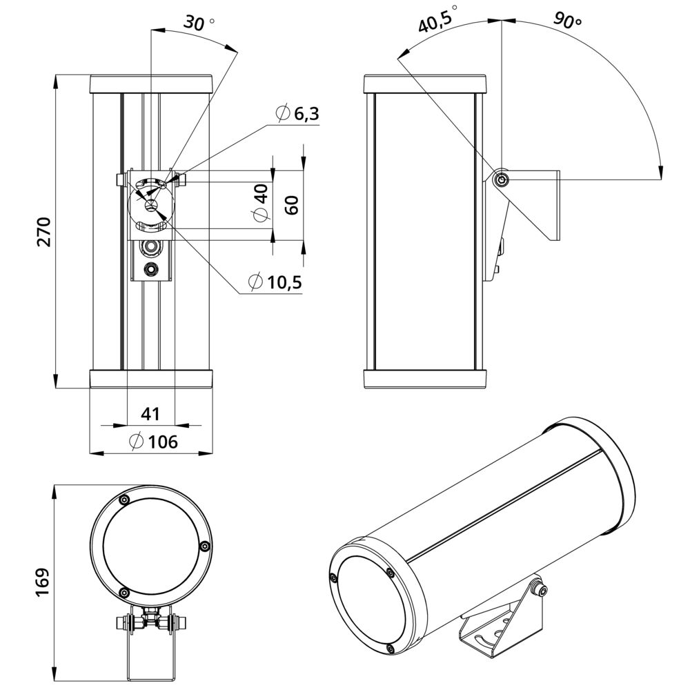 Акцент 20 Дуо RGB DMX 50°