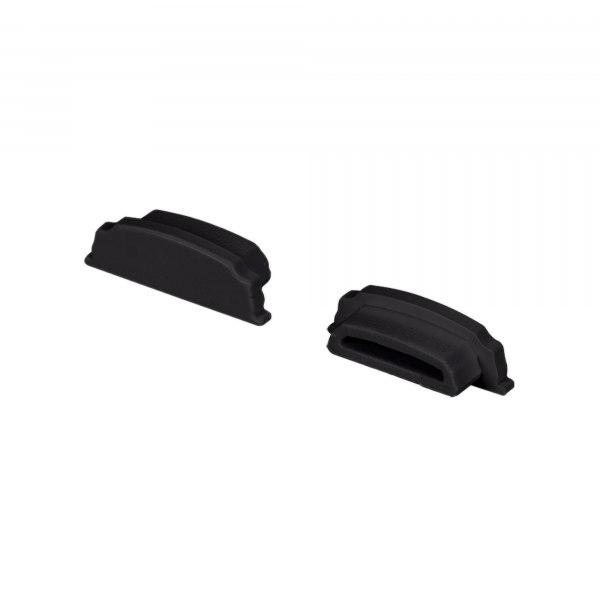 Arlight Заглушка ARH-BENT-W18 BLACK глухая (Пластик)