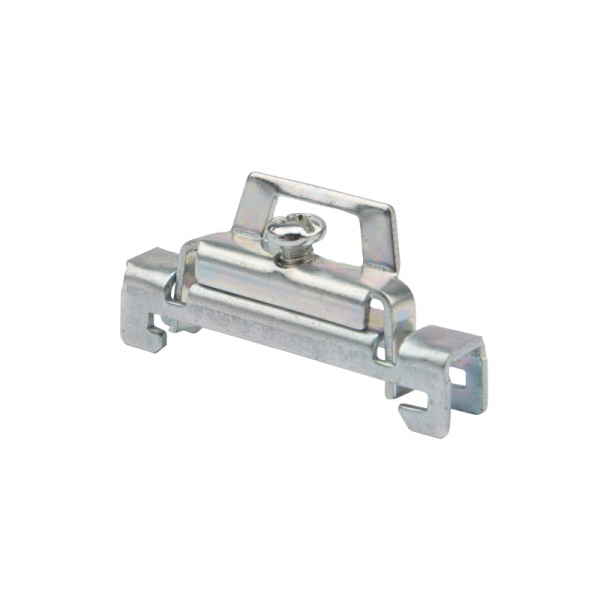 Ограничитель на DIN-рейку (металл) один болт REXANT (пакет 10 шт./уп.) 12-2902-10