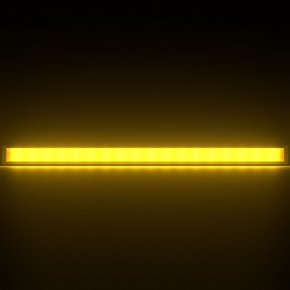 Барокко 18 900мм Янтарный Матовое закаленное стекло