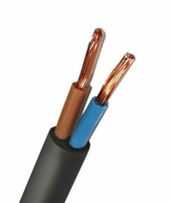 ПВС 2х2,5 провод медный черный (кратно 20)