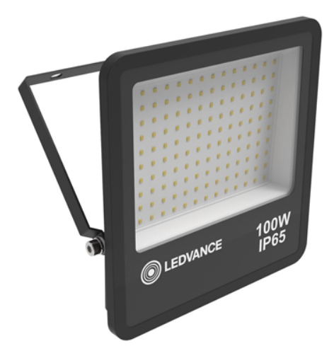 Прожектор светодиодный LEDVANCE 100Вт 6500К 9000лм IP65 чёр ECOCLASS FL G2 100W 765 230V BK