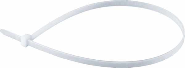 Хомут (стяжка) нейлон  7.6 х 500  белый  (100шт)  Navigator  NCT-076-500-100/WH  71 060 17247