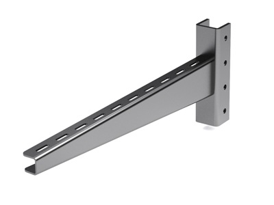 Консоль быстрой фиксации для тяжелых нагрузок 300мм, горячий цинк DKC BBF6030HDZ