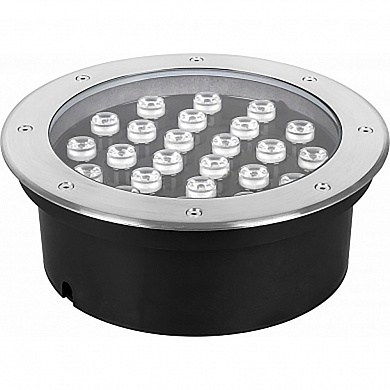 Светодиодный светильник тротуарный (грунтовый) Feron SP2708 24W холодный белый 85-265V IP67