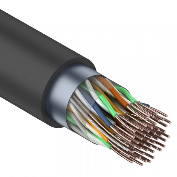 FTP 25PR 24AWG CAT5 305м Кабель OUTDOOR 01-1203 REXANT
