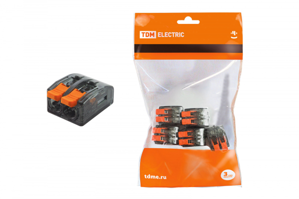 TDM СК-612 Клемма соед. (2,5мм2) (5 шт/упак) SQ0527-0031