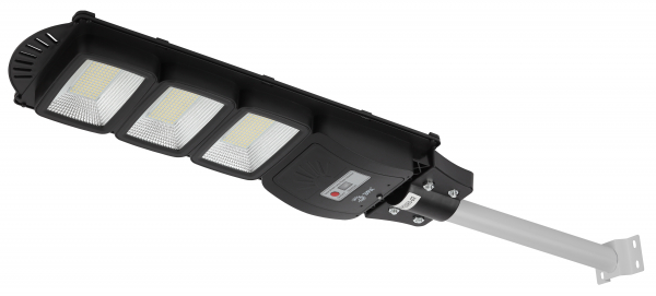ЭРА на солн. бат.,SMD, с кронштейном,60W,с датч. движ.,ПДУ,1000lm, 5000К, IP65