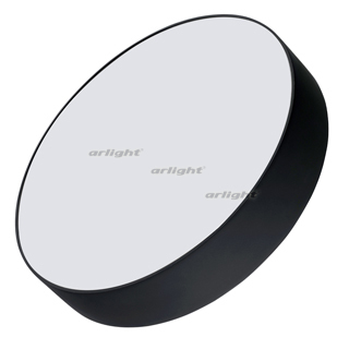 Светильник Arlight SP-RONDO-R250-30W Warm3000 (BK, 120 deg, 230V) (IP40 Металл, 3 года)