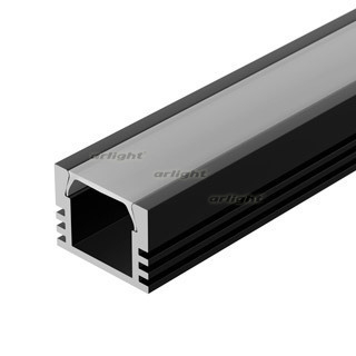Arlight Алюминиевый Профиль PDS-S-2000 ANOD Black (кратно 2)