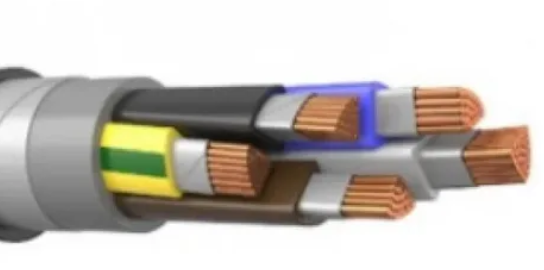 ВВГнг(А)-FR LS 5х50-1 (мн) кабель медный (заливка) Кабэкс
