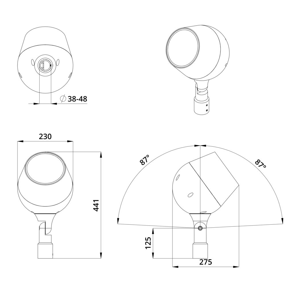 Крепление на консоль. Шелл M,L