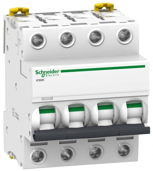 Автоматический выключатель Schneider Electric 4P 25A характеристика C 10кА Acti9 iC60H A9F89425 (аналог Multi9 25015)