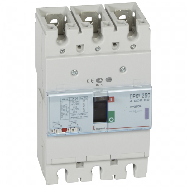 Legrand 420269 АВТ.ВЫКЛ.DPX3 250 3P 250А 50kA