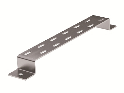 Скоба ТМ  100 для вертикального монтажа осн.100 мм, AISI 304