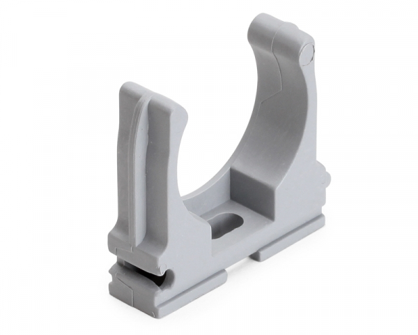 Крепеж-клипса с фиксатором для монтажа труб Крепеж-клипса 75 с фиксатором Fortisflex