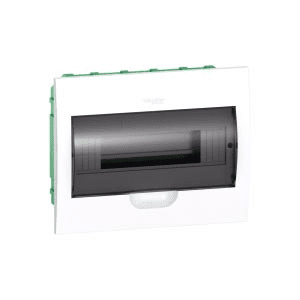 Бокс Easy9 Box ЩРВ-П-12 встраиваемый с прозрачной дверцей 1 ряд/12 модулей, IP40, IK07, 63А, 2 клеммы EZ9E112S2FRU