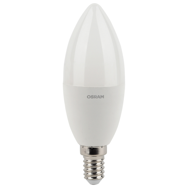 Светодиодная лампа OSRAM B60 7,5Вт 230В 2700К E14