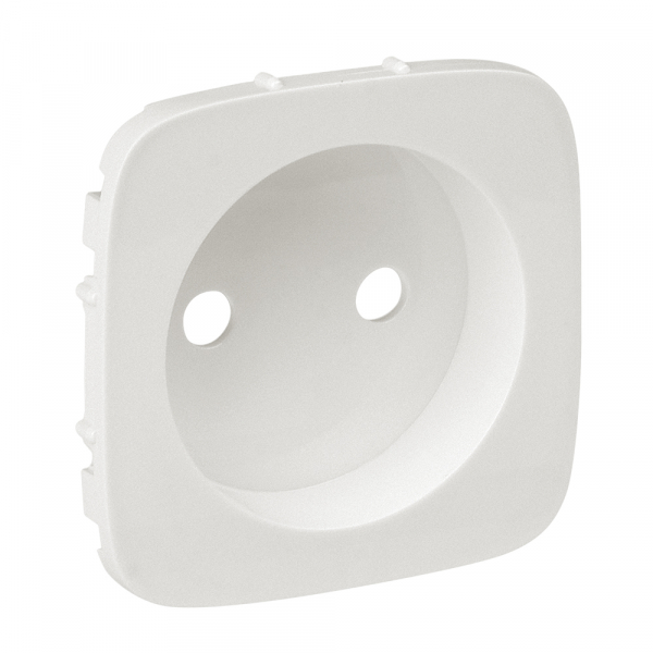 Legrand 754979 Valena ALLURE. Лицевая панель силовой розетки 2К. Жемчуг