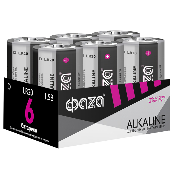 LR20       ФАZА Alkaline Pack-6