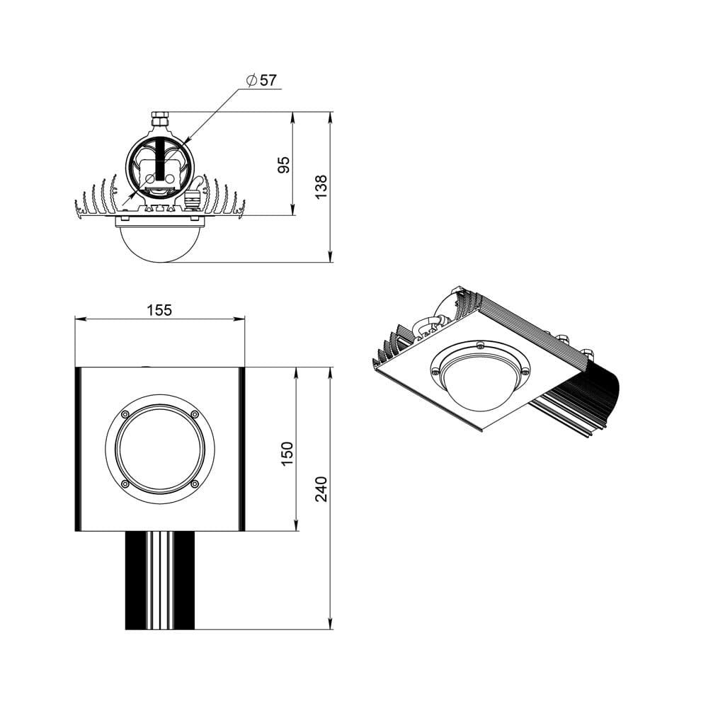 Магистраль v2.0 30 Эко CRI70 3000К 60°