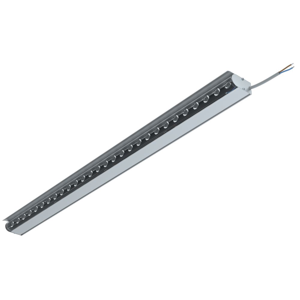 Модерн v2.0 16 Оптик 1000мм (16Вт/м) 48В DC CRI80 3000К 45° (Профиль, козырек)