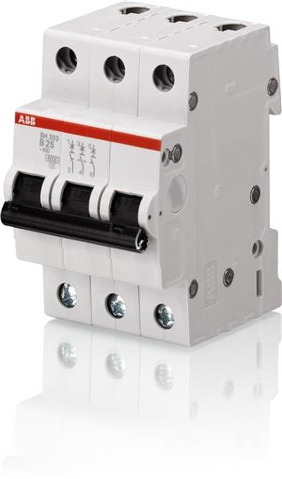 Автоматический выключатель ABB 3P 10А характеристика C 6кА SH203 C 10 /2CDS213001R0104/
