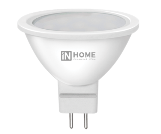 Светодиодная лампа IN HOME JCDR  8Вт 230В 4000К GU5.3