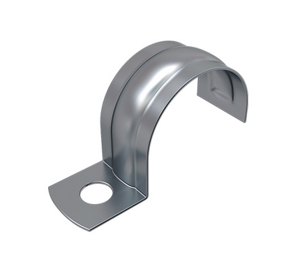 Скоба металлическая однолапковая 21-22 мм под саморез (100 шт/уп) ПожТехКабель PTK-Accessories (850-006)