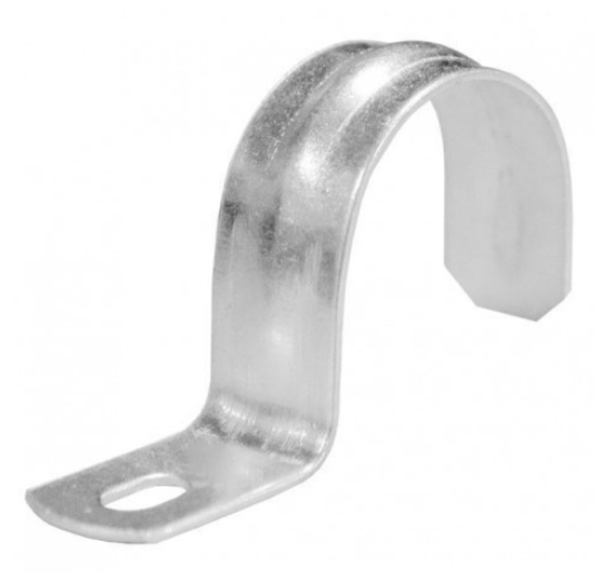 Скоба метал. однолапковая d19-20мм НЗЭТК (кратно 100)