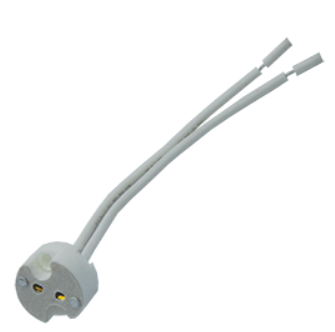 Ecola base GU5.3 патрон с проводами 2*8cm /AB53LWEAY/