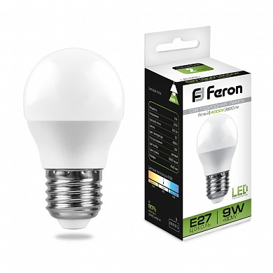 Feron LB-550 (9W) 230V E27 4000K G45
