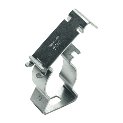 Держатель с крышкой д.40 мм, оцинкованная сталь, DKC 6044-A40