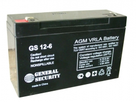 Аккумулятор GS/KL 6V 12 Ah  (151х51х94)