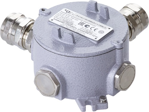 Коробка соединительная взрывозащищенная LTJB-IIC-R6-[LT-KBAU2MBNS(A/B/C/D)]