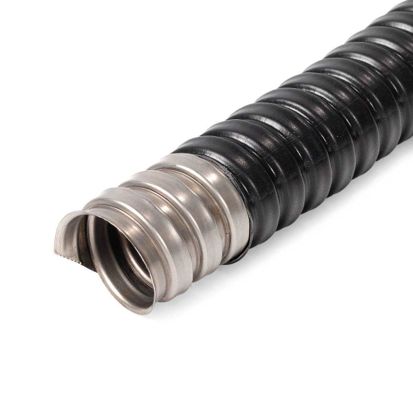 Металлорукав из нержавеющей стали в ПВХ изоляции МРПИнг (INOX) 20 Fortisflex (кратно 50)