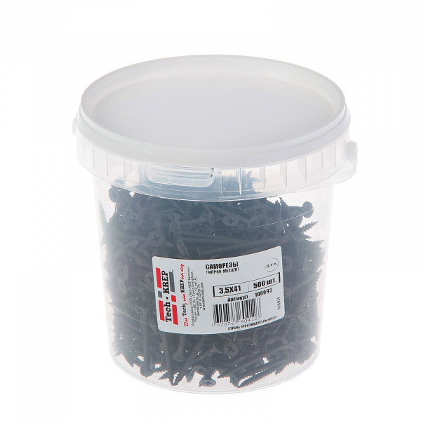 Саморез ШСГМ 3,5х41 (500 шт) - ведро Tech-Krep